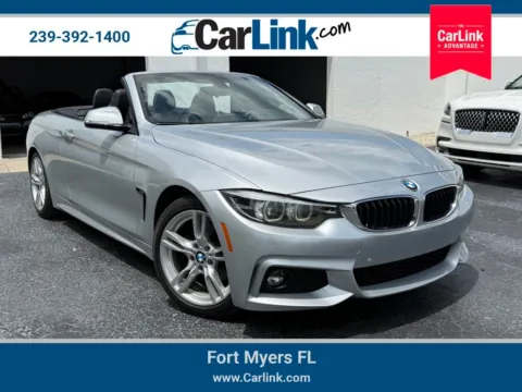 Silver 2018 BMW 4 Series 430i for sale in Fort Myers, FL