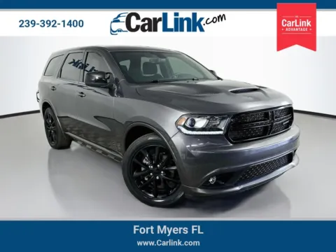 Gray 2018 Dodge Durango SXT for sale in Fort Myers, FL