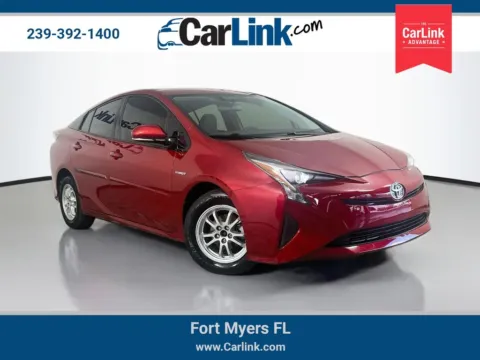 Red 2016 Toyota Prius Two Eco for sale in Fort Myers, FL