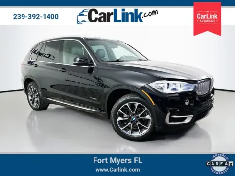 Black 2017 BMW X5 xDrive35i for sale in Fort Myers, FL