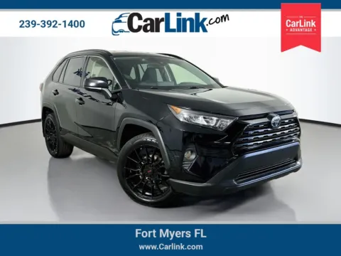 Black 2019 Toyota RAV4 LE for sale in Fort Myers, FL