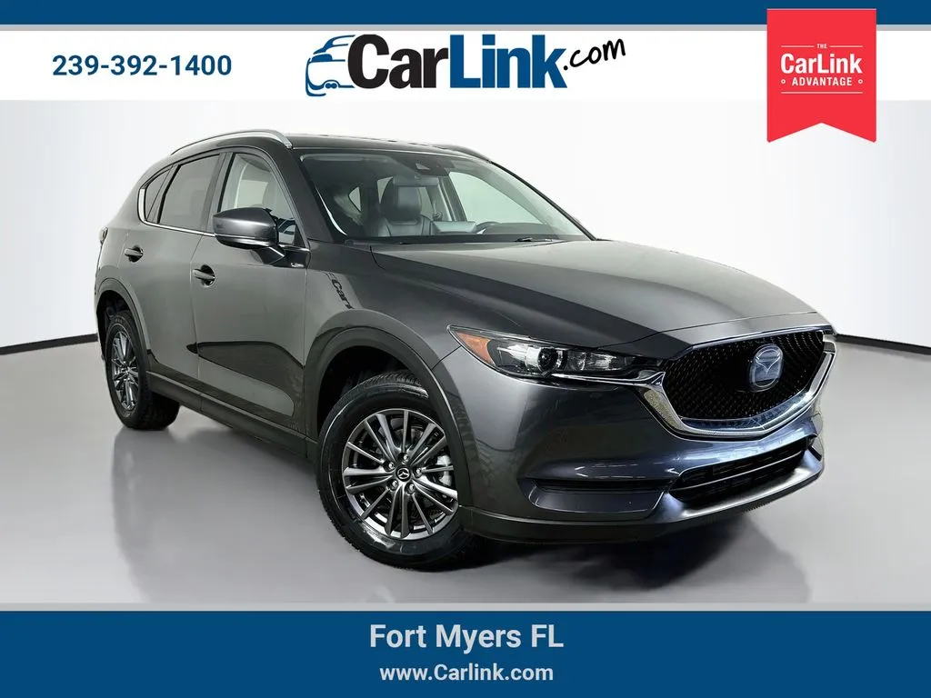 Gray 2021 Mazda CX-5 Touring for sale in Fort Myers, FL