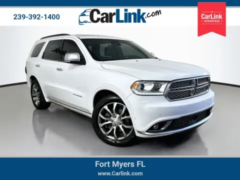 White 2018 Dodge Durango Citadel for sale in Fort Myers, FL