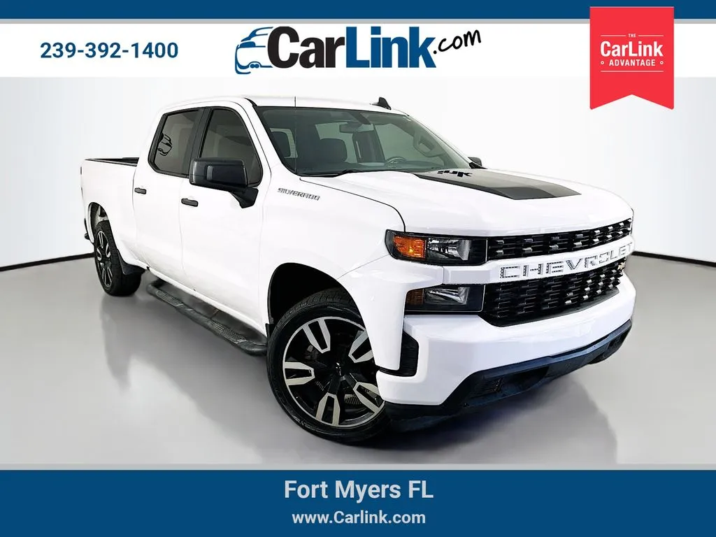 White 2020 Chevrolet Silverado 1500 WT for sale in Fort Myers, FL