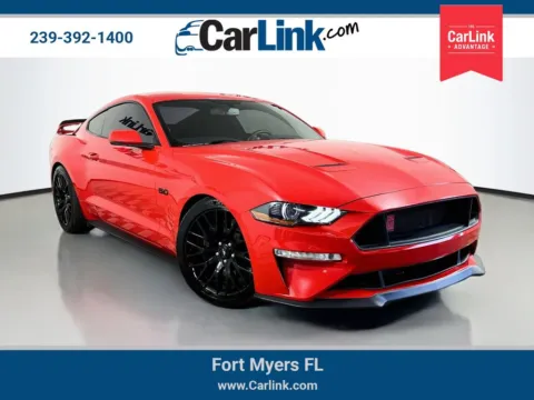 Red 2019 Ford Mustang GT Premium for sale in Fort Myers, FL