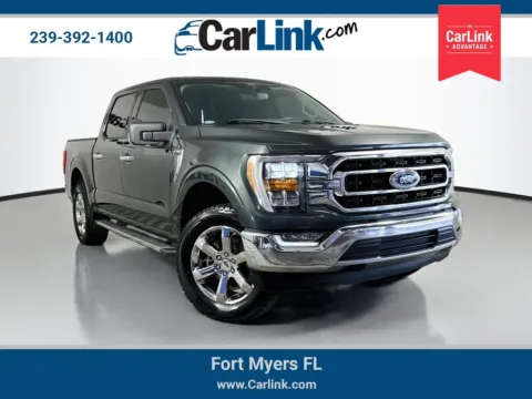 Green 2021 Ford F-150 XLT for sale in Fort Myers, FL