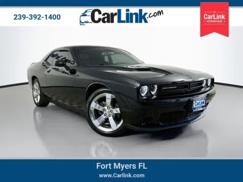 Black 2018 Dodge Challenger SXT for sale in Fort Myers, FL