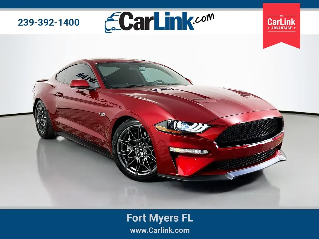 Red 2018 Ford Mustang GT for sale in Fort Myers, FL