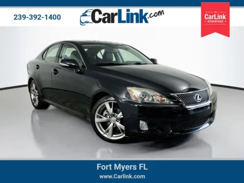 Black 2010 Lexus IS 250 for sale in Fort Myers, FL