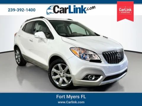 White 2016 Buick Encore Leather for sale in Fort Myers, FL