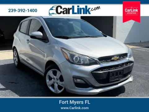 Silver 2021 Chevrolet Spark 1LT for sale in Fort Myers, FL