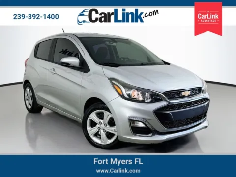 Silver 2021 Chevrolet Spark 1LT for sale in Fort Myers, FL