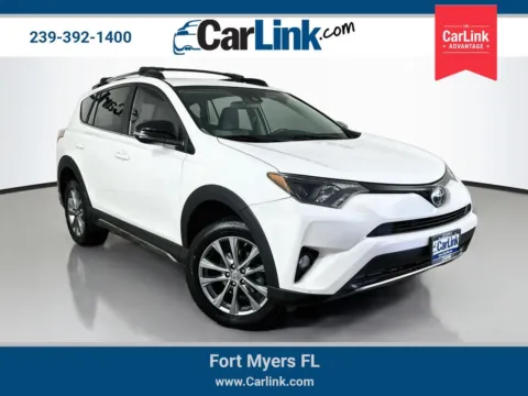 White 2018 Toyota RAV4 Adventure for sale in Fort Myers, FL