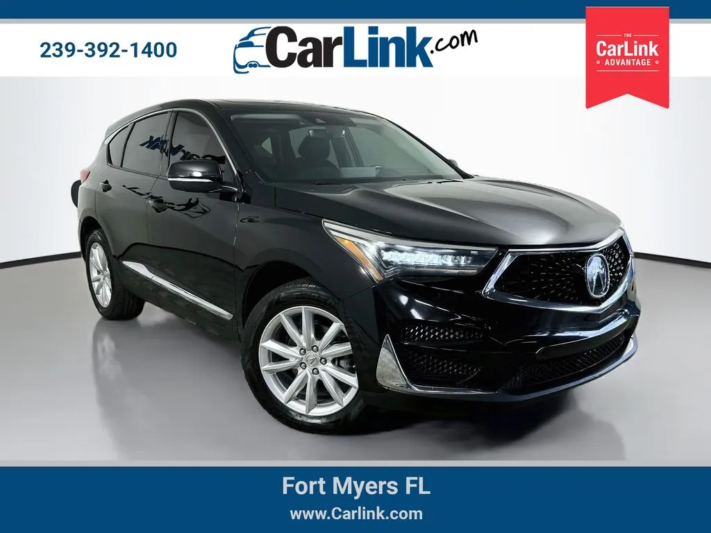 Black 2019 Acura RDX for sale in Fort Myers, FL