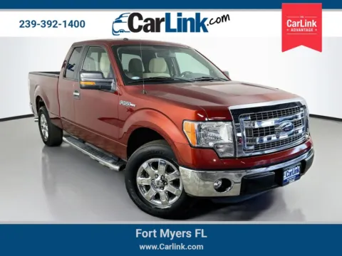 Orange 2014 Ford F-150 XLT for sale in Fort Myers, FL