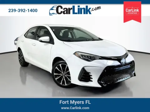 White 2018 Toyota Corolla SE for sale in Fort Myers, FL