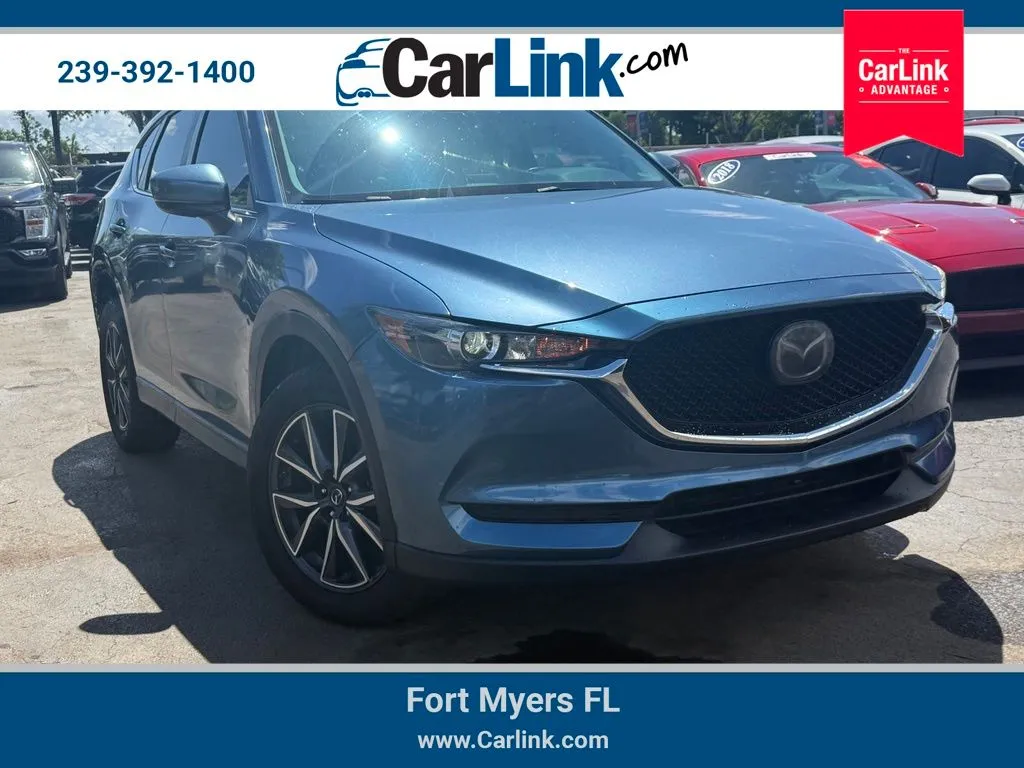 Blue 2018 Mazda CX-5 Touring for sale in Fort Myers, FL