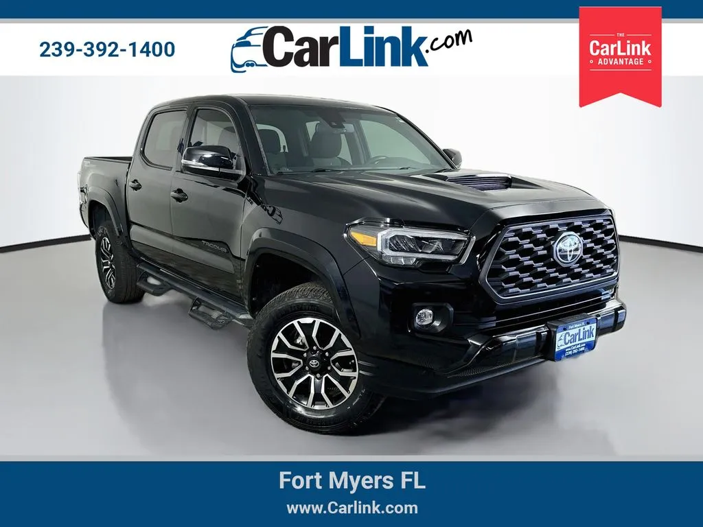 Black 2020 Toyota Tacoma TRD Sport for sale in Fort Myers, FL
