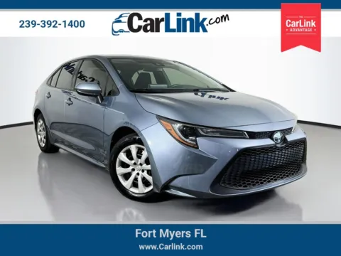 Gray 2021 Toyota Corolla LE for sale in Fort Myers, FL