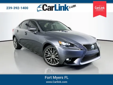 Gray 2015 Lexus IS 250 for sale in Fort Myers, FL