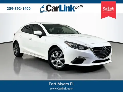 White 2016 Mazda Mazda3 i Sport for sale in Fort Myers, FL
