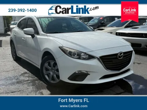 White 2016 Mazda Mazda3 i Sport for sale in Fort Myers, FL