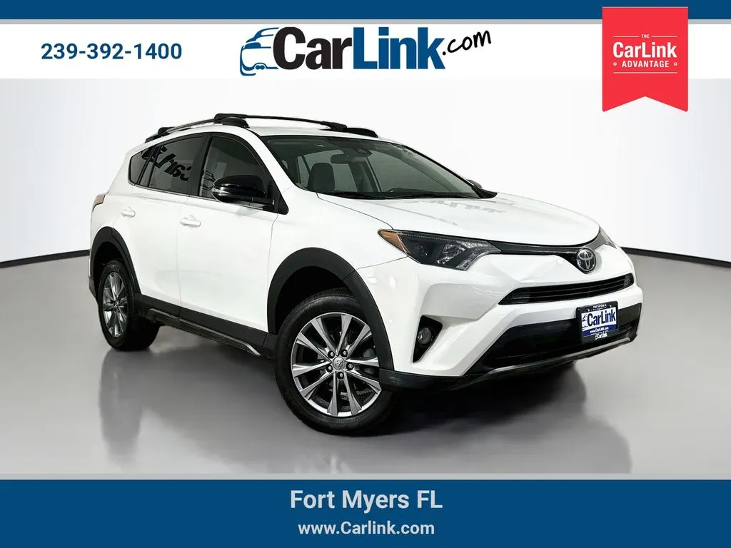 White 2018 Toyota RAV4 Adventure for sale in Fort Myers, FL
