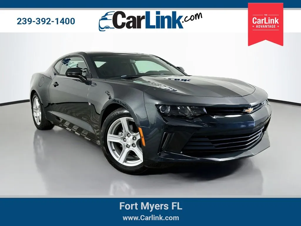Gray 2017 Chevrolet Camaro 1LT for sale in Fort Myers, FL