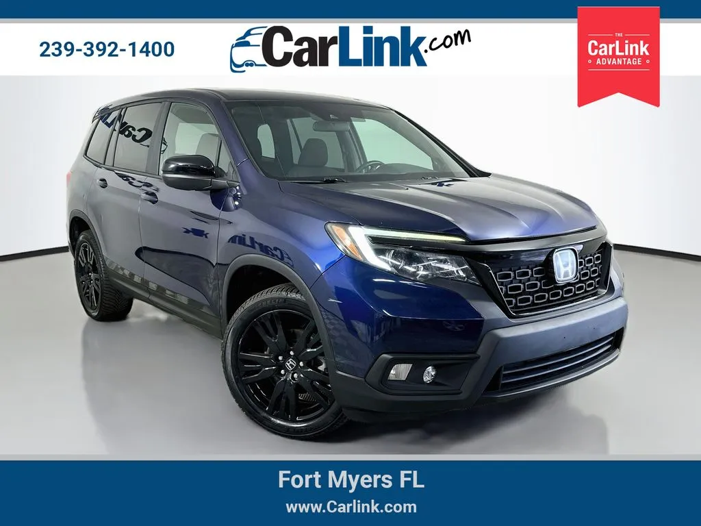 Black 2019 Honda Passport Sport for sale in Fort Myers, FL