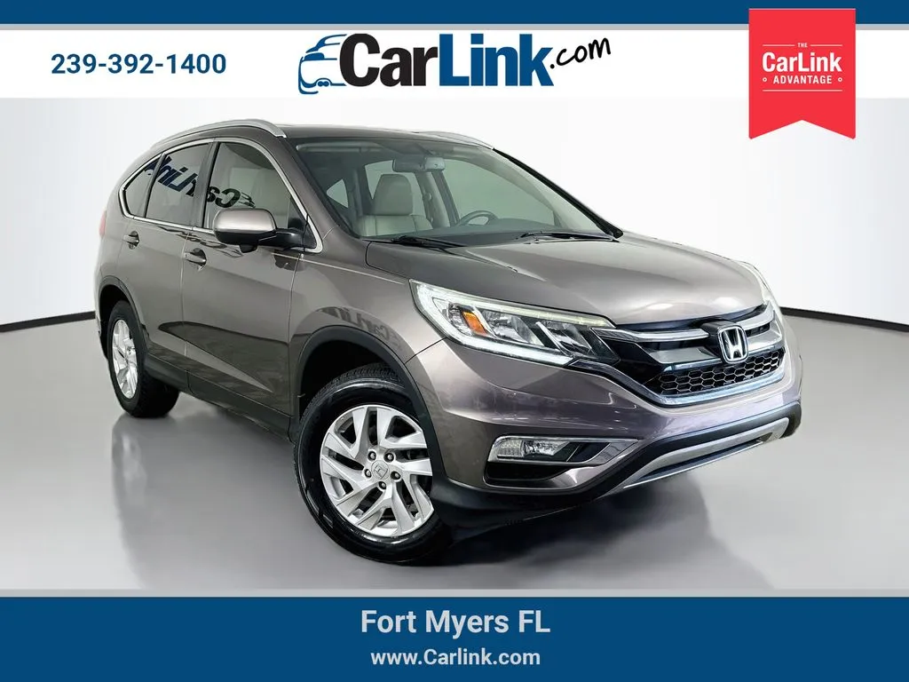 Brown 2016 Honda CR-V EX-L for sale in Fort Myers, FL