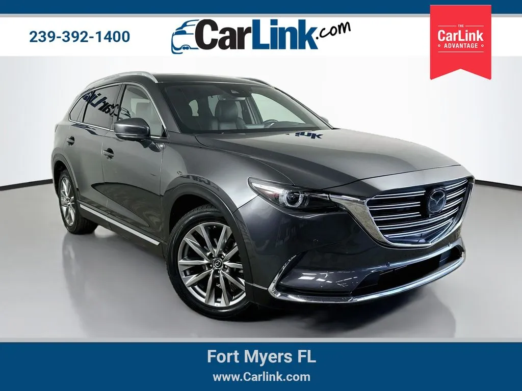 Gray 2019 Mazda CX-9 Grand Touring for sale in Fort Myers, FL