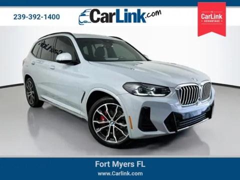 Gray 2022 BMW X3 sDrive30i for sale in Fort Myers, FL