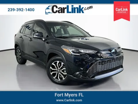 Black 2024 Toyota Corolla Cross Hybrid SE for sale in Fort Myers, FL