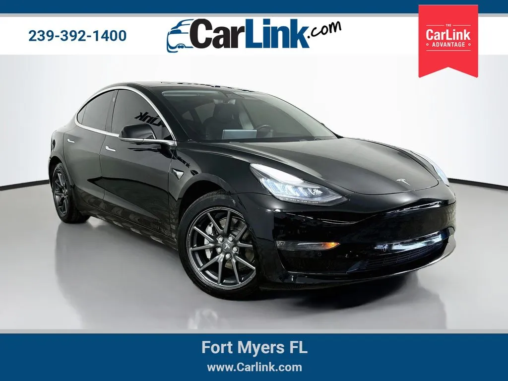 Black 2019 Tesla Model 3 Long Range for sale in Fort Myers, FL