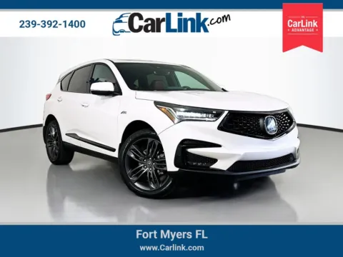 White 2021 Acura RDX A-Spec Package for sale in Fort Myers, FL