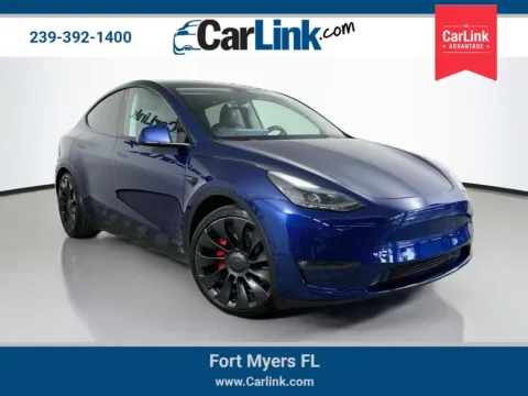 Blue 2022 Tesla Model Y Performance for sale in Fort Myers, FL