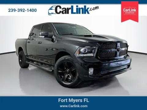 Black 2017 Ram 1500 Night for sale in Fort Myers, FL