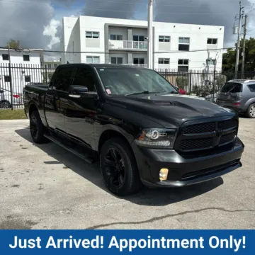 Black 2017 Ram 1500 Night for sale in Fort Myers, FL