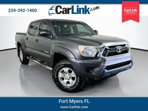 Gray 2014 Toyota Tacoma PreRunner for sale in Fort Myers, FL