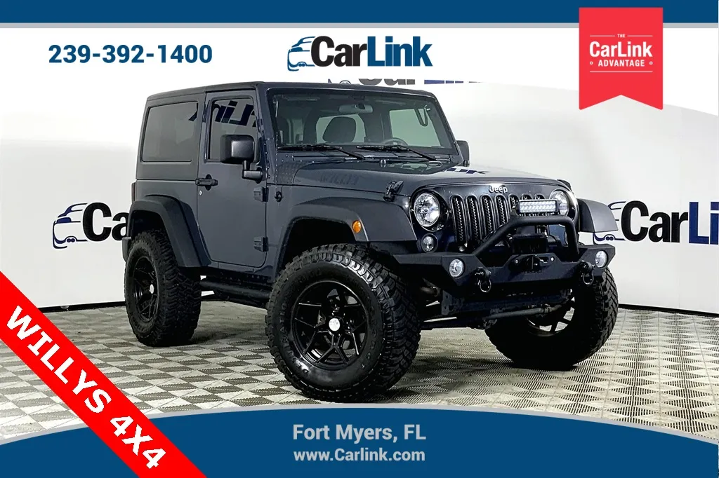 2017 Jeep Wrangler Willys Wheeler for sale in Fort Myers, FL