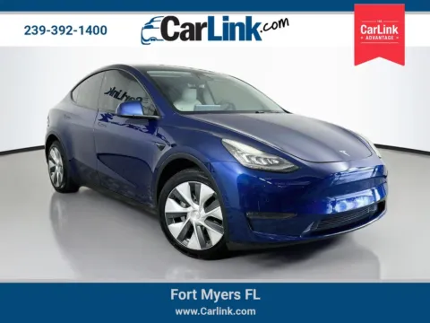 Blue 2020 Tesla Model Y Long Range for sale in Fort Myers, FL