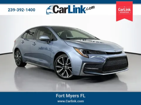 Gray 2020 Toyota Corolla XSE for sale in Fort Myers, FL