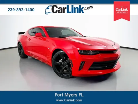 Red 2018 Chevrolet Camaro 1LT for sale in Fort Myers, FL
