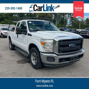 White 2015 Ford F-250SD XL for sale in Fort Myers, FL