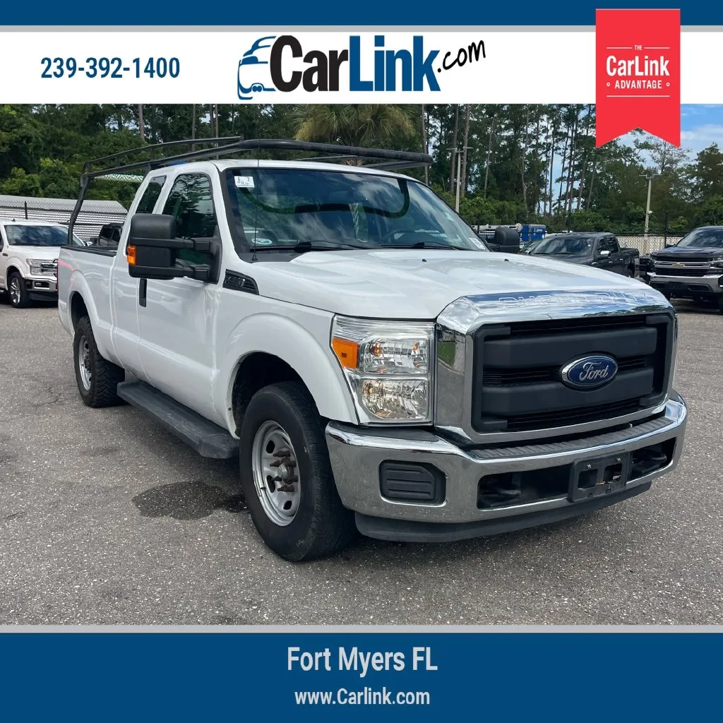 White 2015 Ford F-250SD XL for sale in Fort Myers, FL