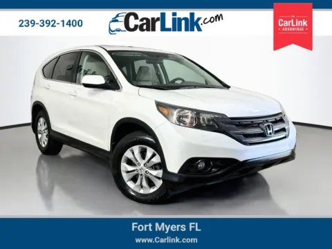 White 2013 Honda CR-V EX for sale in Fort Myers, FL