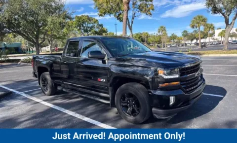 Black 2017 Chevrolet Silverado 1500 LT for sale in Fort Myers, FL