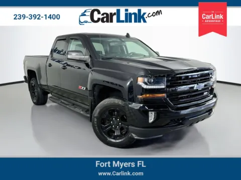 Black 2017 Chevrolet Silverado 1500 LT for sale in Fort Myers, FL