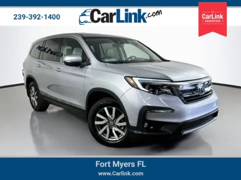Silver 2021 Honda Pilot EX-L for sale in Fort Myers, FL