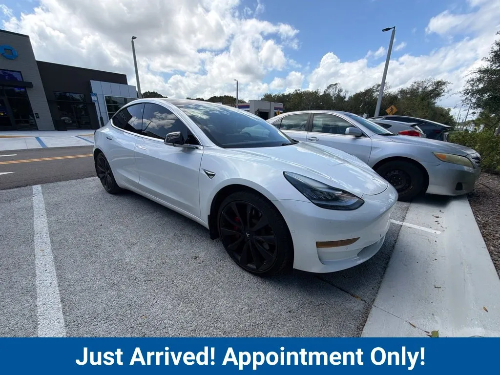 White 2020 Tesla Model 3 Performance for sale in Fort Myers, FL
